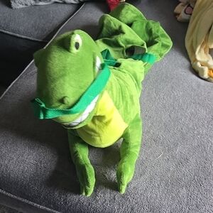 Target Green and Yellow Dinosaur Plush